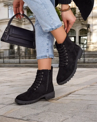 Les bottines pour femmes de Royalfashion sont un modèle de travail appelé Erino