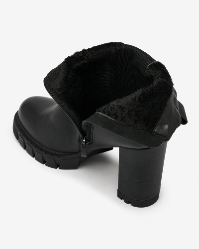 Royalfashion Bottes à talons hauts pour femmes Seihay