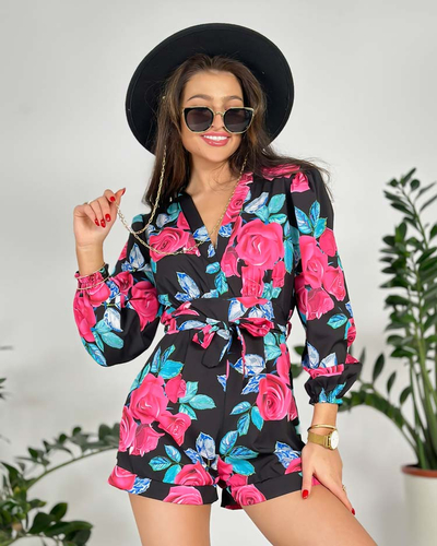 Royalfashion Combinaison à motifs pour femme