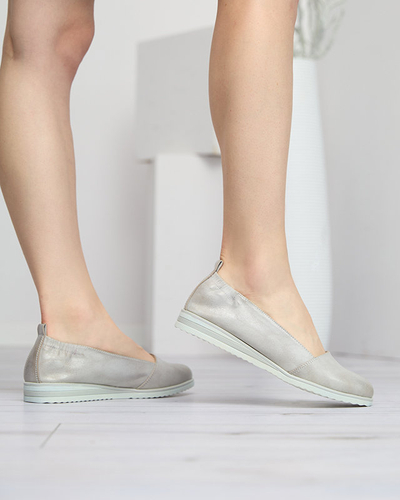 Argent Ballerines Asya - Chaussures