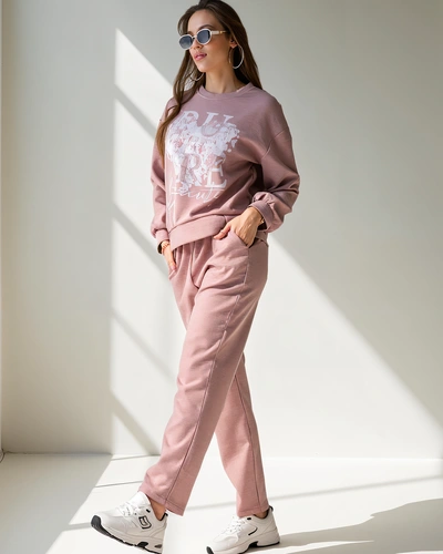 Ensemble en viscose Royalfashion pour femmes avec imprimé