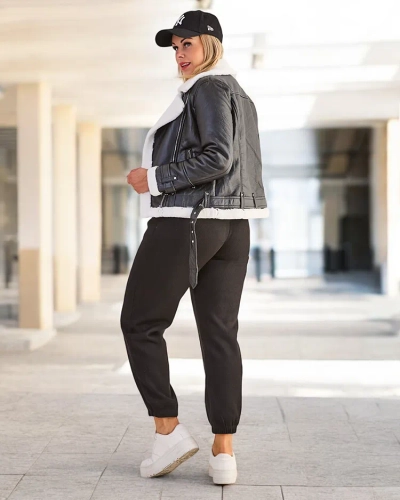 Royalfashion Pantalons de jogging pour femmes
