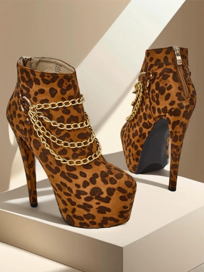 Bottines pour femme Royalfashion sur un talon aiguille Damesse