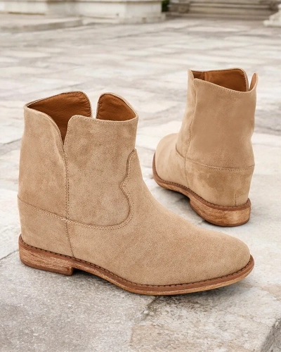 Bottes Royalfashion style cowboy sur un coin couvert Blueston