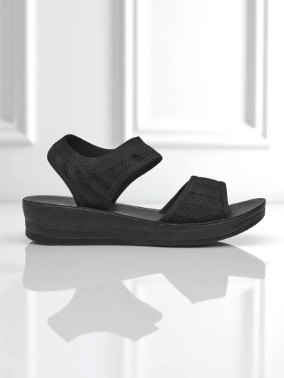 Royalfashion Sandales pour femmes à semelle épaisse Viva Flex II