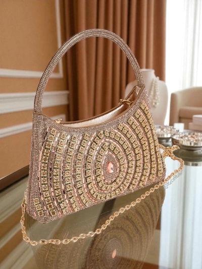 Royalfashion Pochette pour femme avec zircons Sova Glint