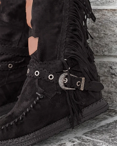 Royalfashion Bottes pour femmes avec ancre cachée Indio