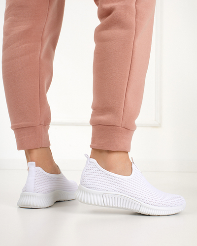Espadrilles à enfiler blanches pour femmes Banila - Footwear