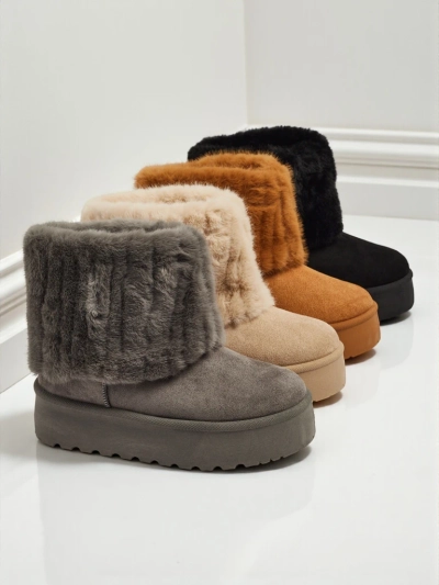 Bottes de neige pour femmes avec fourrure Irelle