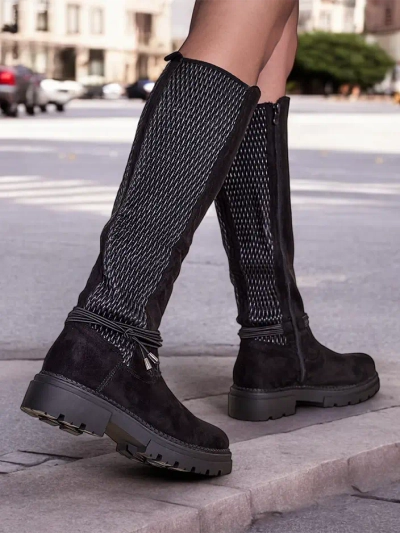 Royalfashion Bottes Femme Mallogi