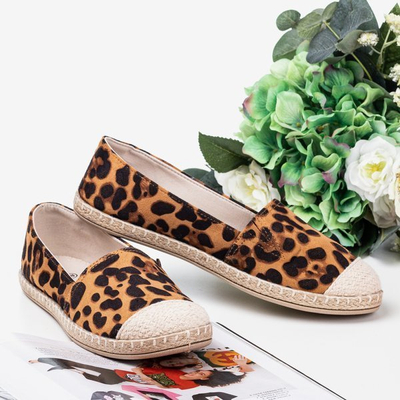 Espadrilles pour femmes à motif léopard Mirisa Fulton - Footwear