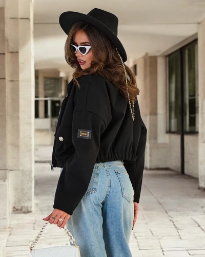 Royalfashion Veste bomber pour femme
