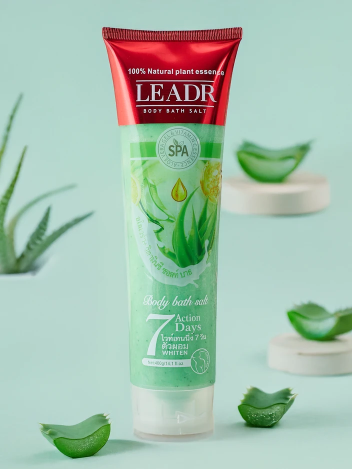 Sel de bain naturel à l'aloe vera 400g
