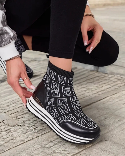 Royalfashion Sports Baskets hautes pour femmes Lori