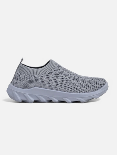 Baskets slip-on confortables pour femmes Silvana gris tourterelle - chaussures slip-on confortables pour la ville
