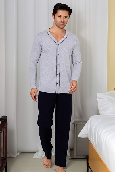 Pyjama en coton pour hommes Royalfashion