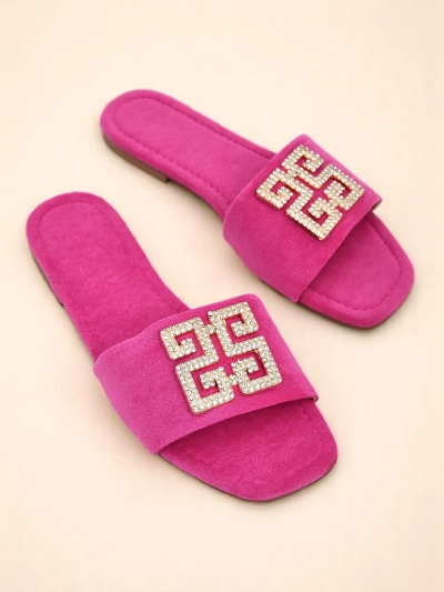 Royalfashion Chaussons plats pour femmes Zamila