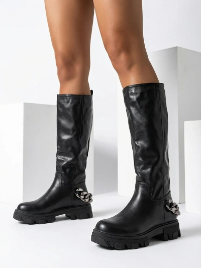 Royalfashion Bottes hautes Defesisa pour femme