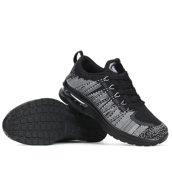 Czarne adidasy FITNESS - Obuwie