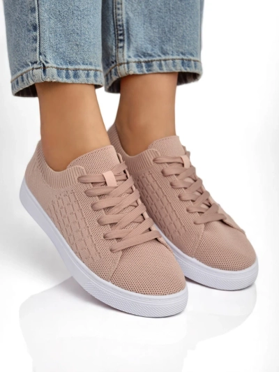 Sneakers pour femmes Royalfashion Calista Rosa - chaussures roses pour le printemps et l'été