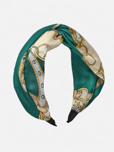 Royalfashion Bandeau pour femmes style foulard avec imprimé élégant