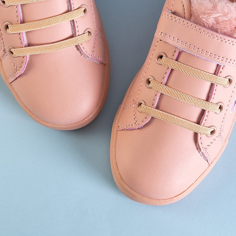 Baskets poudrées pour enfants avec broderie Nicefora - Footwear
