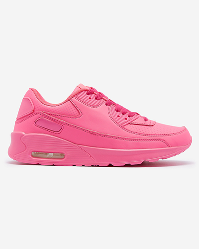 Chaussures de sport sneaker rose fluo pour femmes Faducy- Footwear