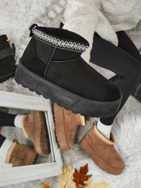 Bottes courtes de style bottes de neige pour femmes Nymeria