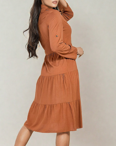 Royalfashion Robe midi pour femme