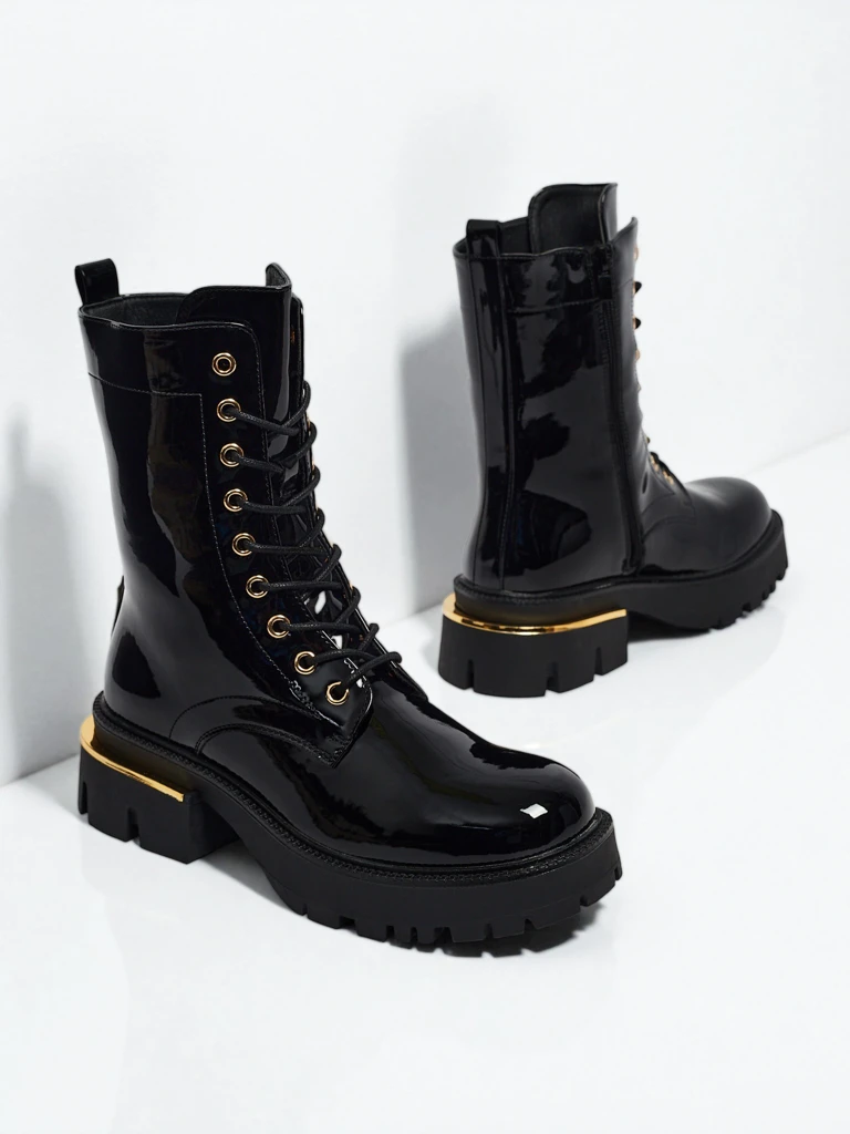 Royalfashion Bottines worker pour femmes Elolio