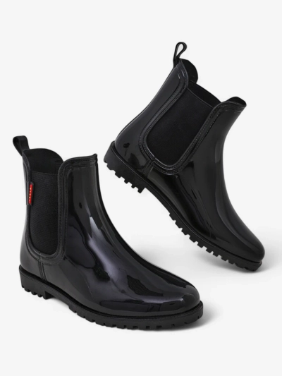 Bottes de pluie laquées Royalfashion pour femmes Rissma