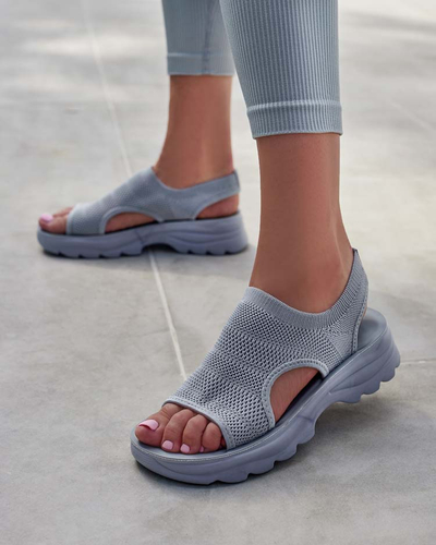 Royalfashion Sandales pour femmes avec tige Viss