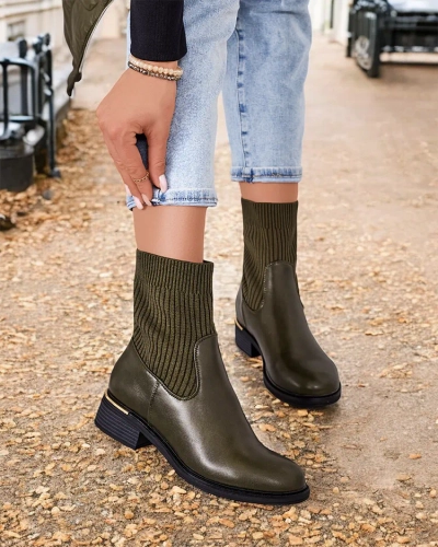 Royalfashion Bottes élégantes pour femmes Tezzu