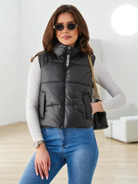 Veste sans manches courte Royalfashion pour femme
