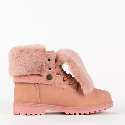 Chaussures de randonnée roses à lacets pour femmes Trippy - Footwear