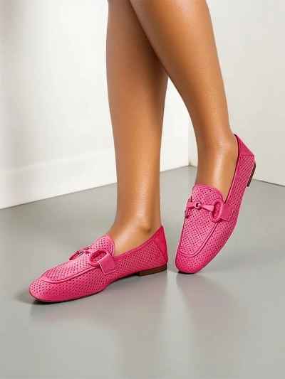 Royalfashion Mocassins perforés pour femmes Laamba