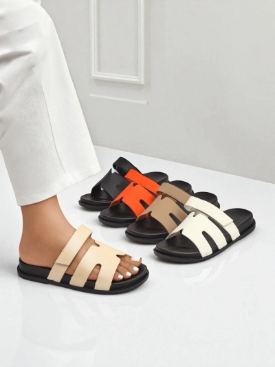 Sandales femme en éco-cuir Royalfashion ReppiFlex