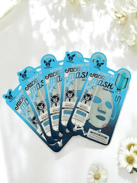 Masque facial avec rétinol, anti-rides, hydratant et illuminant