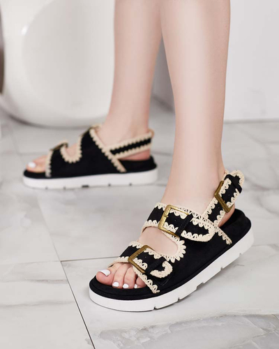 Royalfashion Sandales en daim Lunnay eko pour femme