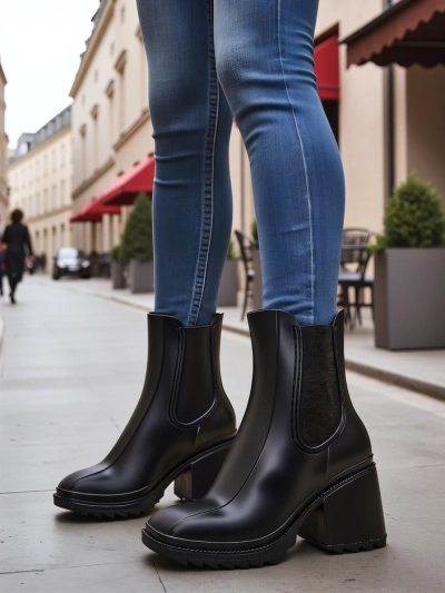 Royalfashion Bottines pour femmes Bonii