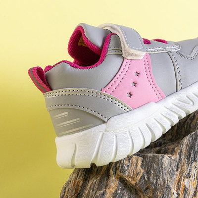 Chaussures de sport enfant Sebille grises - Chaussures