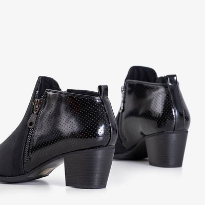 Bottines noires pour femmes sur le poteau Idwin - Footwear