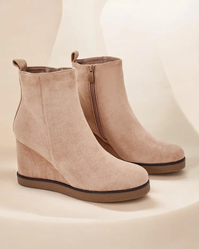 Bottines à talons compensés pour femmes Royalfashion Sierra