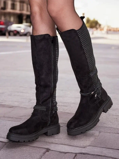Royalfashion Bottes Femme Mallogi