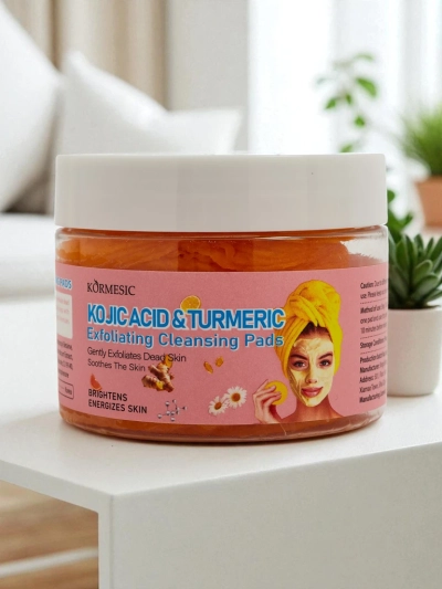 Kurkuma Coic Acid - Lingettes Exfoliantes Nettoyantes et Éclaircissantes