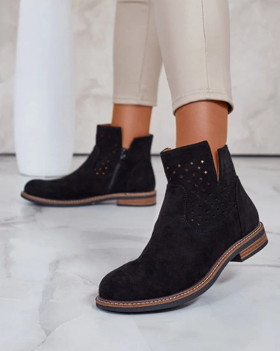 Royalfashion Bottes Rito pour femme marron clair
