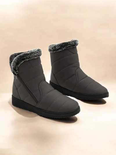 Bottes d'hiver pour femmes Royalfashion ressemblant à des bottes de neige Baccinis