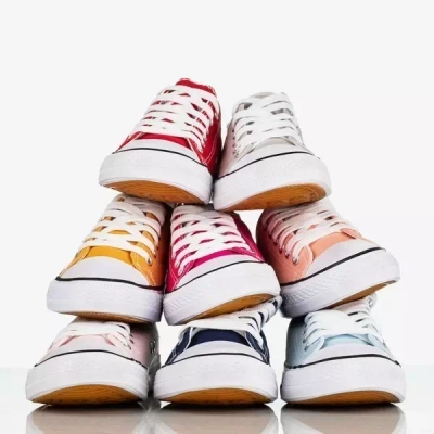 OUTLET Baskets femme Noenoes rouges - Chaussures