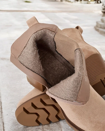 Royalfashion Bottes à talon aiguille Timoxo pour femme