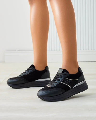 Royalfashion Sneakers à plateforme pour femmes Venusoe